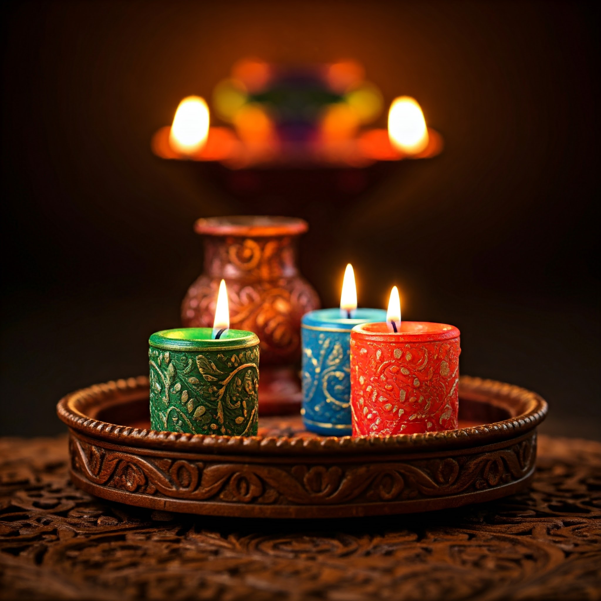 diwali gifts, candles, decorative candles